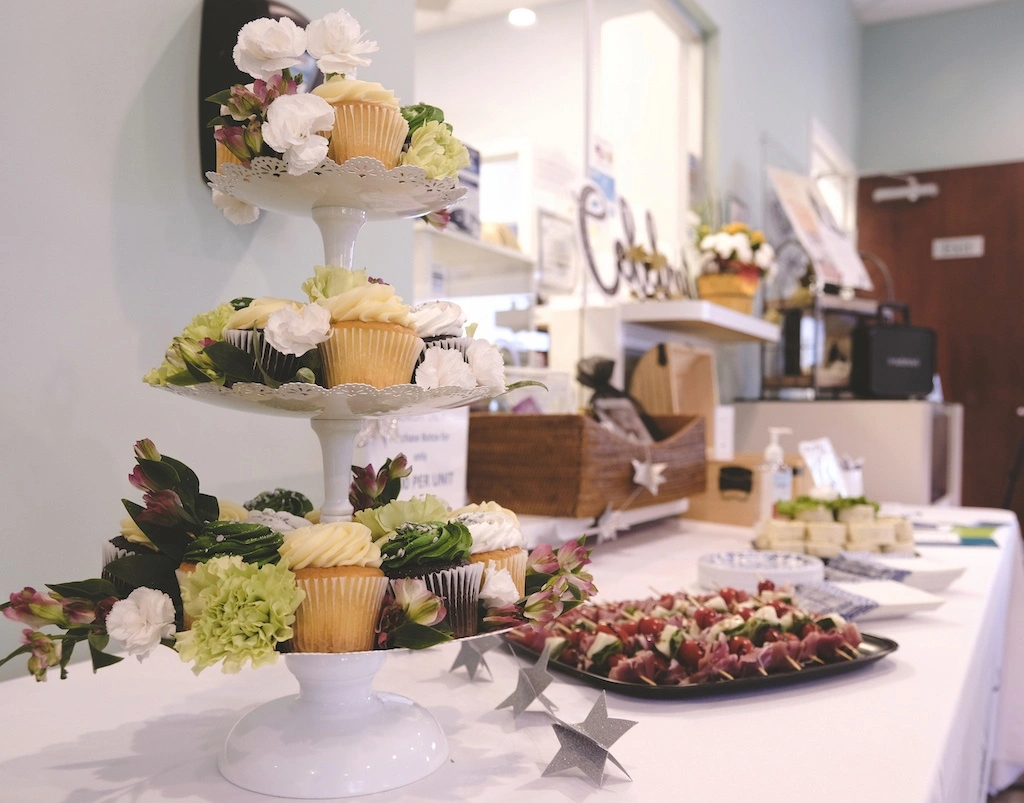 Cupcake tower from HHB's published photography portfolio